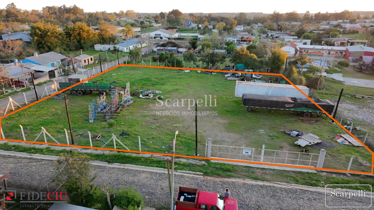 Terreno ID.50492 - Venta 2 padrones Terreno esquina con frente calle Umberto Umpierrez