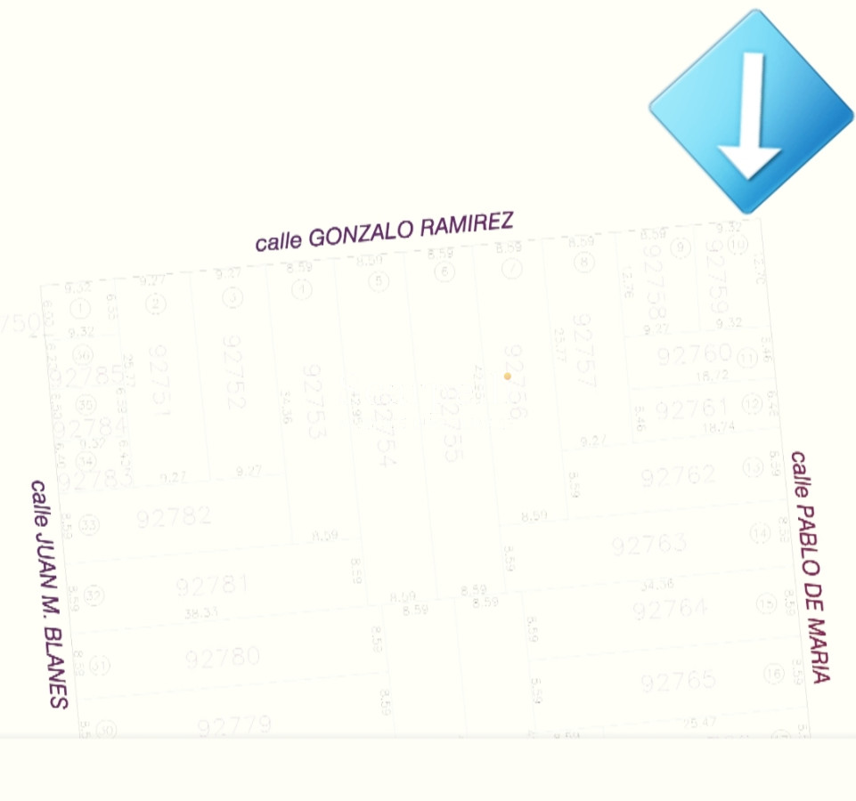 Terreno ID.17574 - Posible Proyecto  de 5 pisos con 14 unidades Inserto en Pujante Zona Universitaria de Montevideo y muy próximo a la Rambla y Parque Hotel Sede Mercosur.