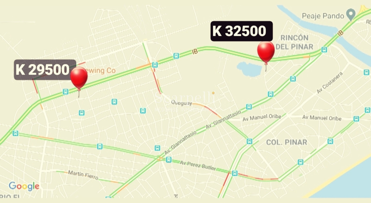 Terreno ID.18272 - 2 Terrenos en El Pinar sobre Ruta Interbalnearia Proximo Autódromo