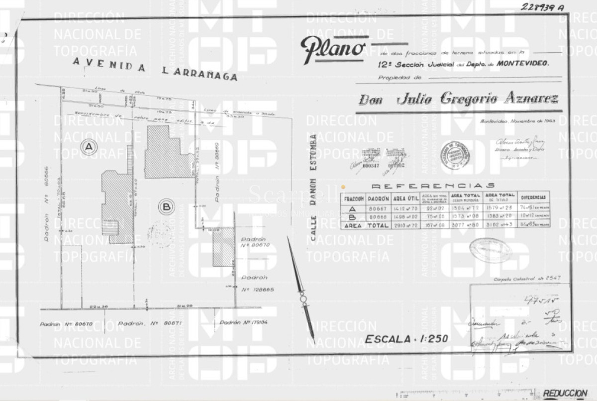 Terreno ID.36264 - Prado: Venta Importante Residencia con gran Terreno sobre Luis Alberto de Herrera muy proximo a Av. Burgues y Av. Millán.-