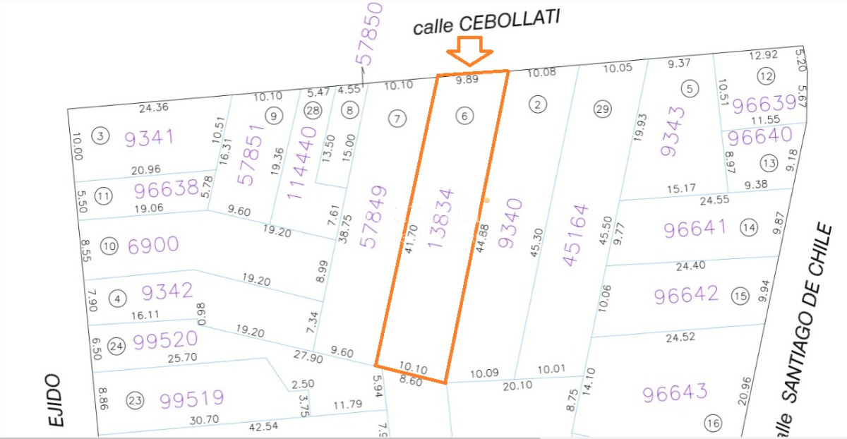 Terreno ID.36721 - BARRIO PALERMO: VENTA TERRENO CON ALTURA PROX. RAMBLA SUR.-