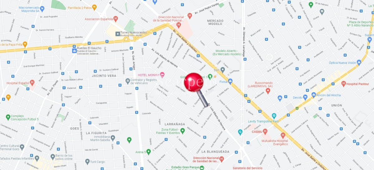 Terreno ID.40244 - TERRENO CON ALTURA APROBADA IMM LUIS ALBERTO DE HERRERA ESQ. EMILIO RAÑA CON IMPORTANTE FRENTE