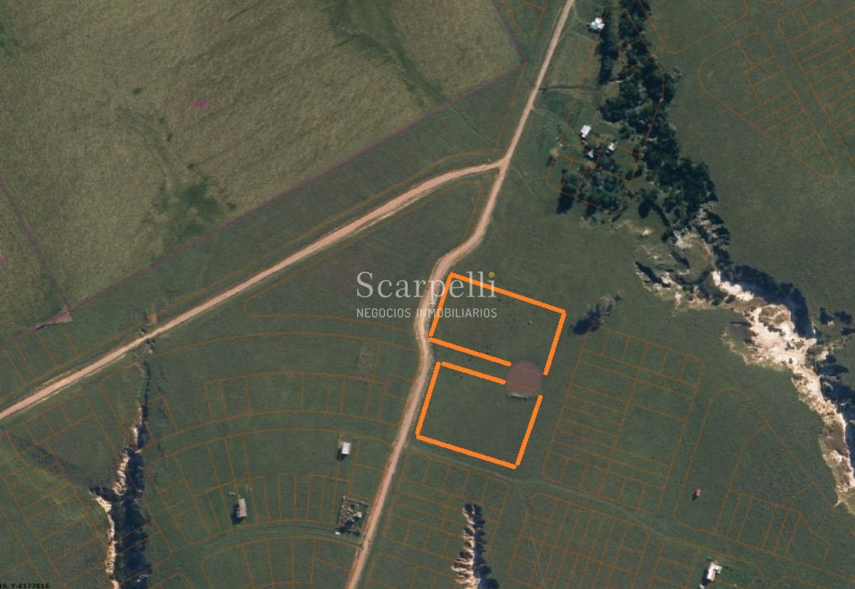 Terreno ID.40273 - VENTA DE 22 SOLARES EN PUEBLO NUEVO PRÓXIMO CABO POLONIO FRENTE AL OCÉANO ROCHENSE