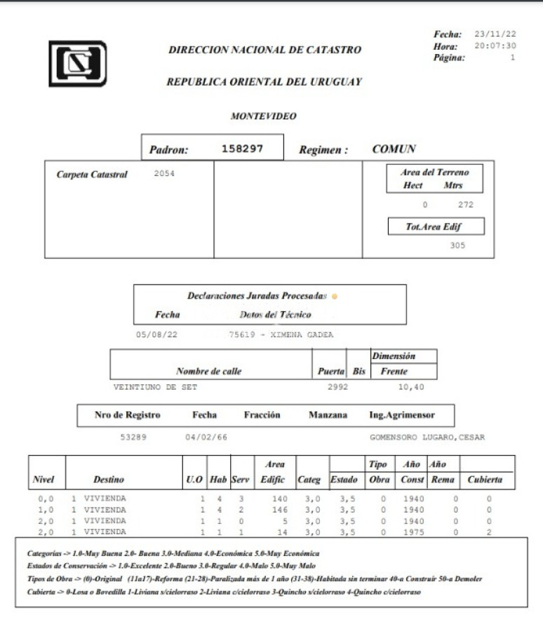 Terreno ID.40480 - VENTA TERRENO CON ALTURA 21 DE SETIEMBRE Y TOMÁS DIAGO PROXIMO SHOPPING PUNTA CARRETAS Y VILLA BIARRITZ