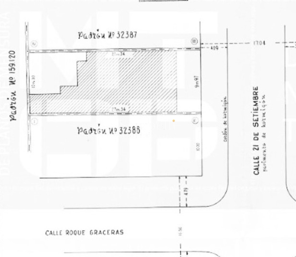 Terreno ID.40480 - VENTA TERRENO CON ALTURA 21 DE SETIEMBRE Y TOMÁS DIAGO PROXIMO SHOPPING PUNTA CARRETAS Y VILLA BIARRITZ