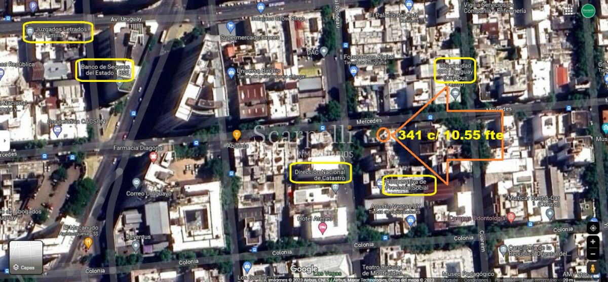 Terreno ID.43753 - VENTA DE TERRENO CENTRICO CON 27 MTS DE ALTURA MUY PROXIMO PLAZA CAGANCHA KM 0 DEL URUGUAY