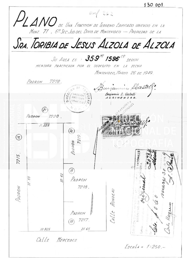 Terreno ID.43753 - VENTA DE TERRENO CENTRICO CON 27 MTS DE ALTURA MUY PROXIMO PLAZA CAGANCHA KM 0 DEL URUGUAY