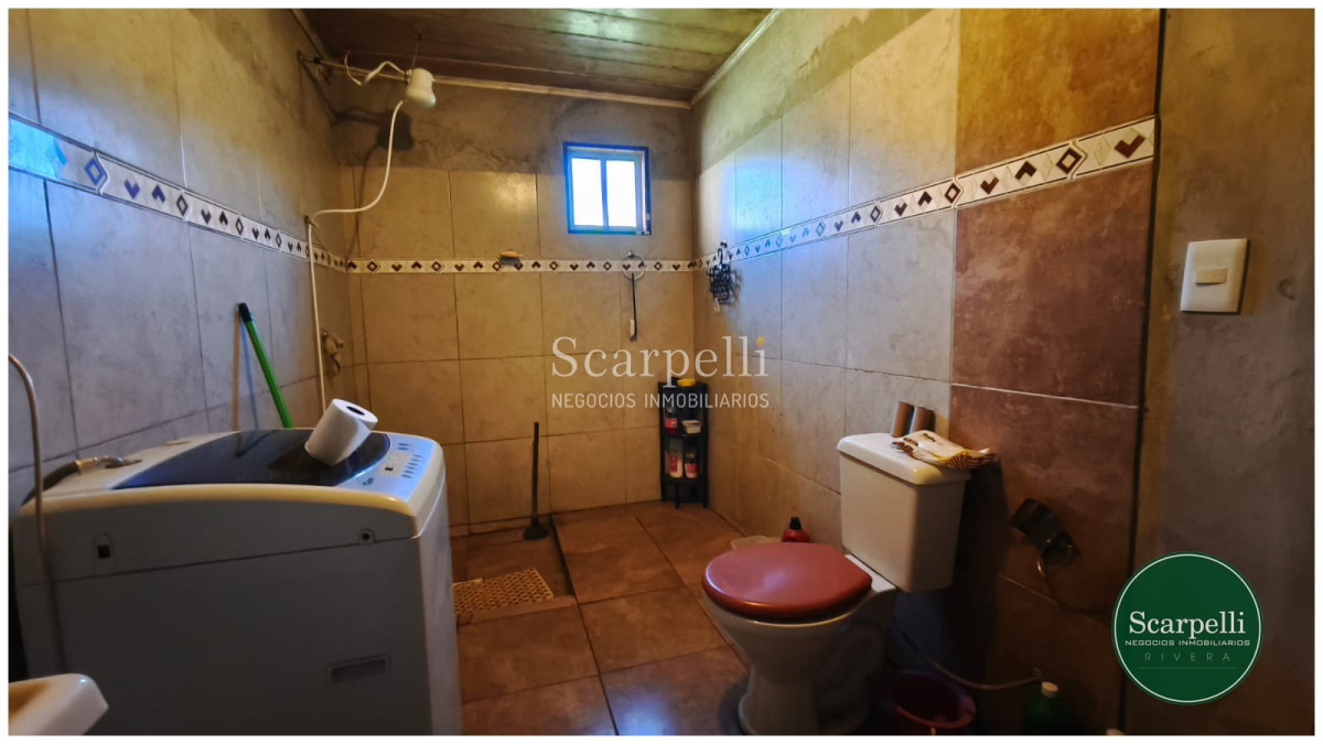 Terreno ID.50625 - Venta Terreno 2100 m2 Villa Sara Rivera Casa y Gran Galpón prox. Piedra Furada