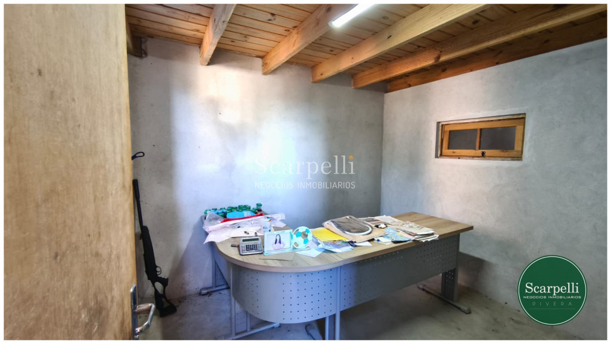 Terreno ID.50625 - Venta Terreno 2100 m2 Villa Sara Rivera Casa y Gran Galpón prox. Piedra Furada