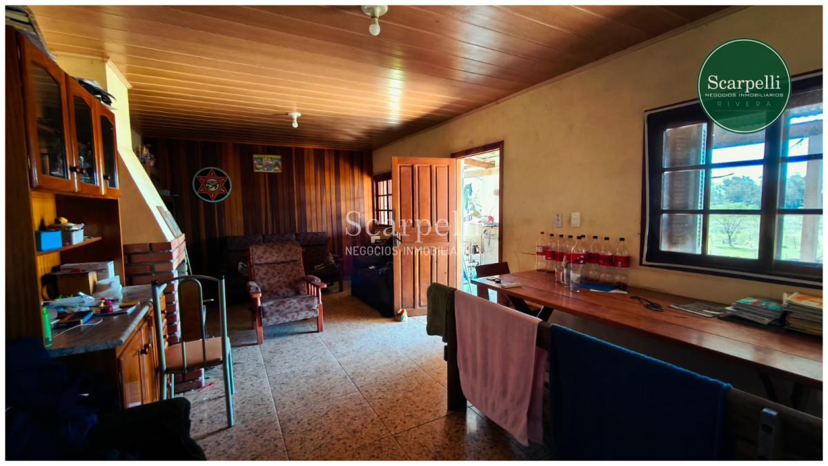 Terreno ID.50625 - Venta Terreno 2100 m2 Villa Sara Rivera Casa y Gran Galpón prox. Piedra Furada