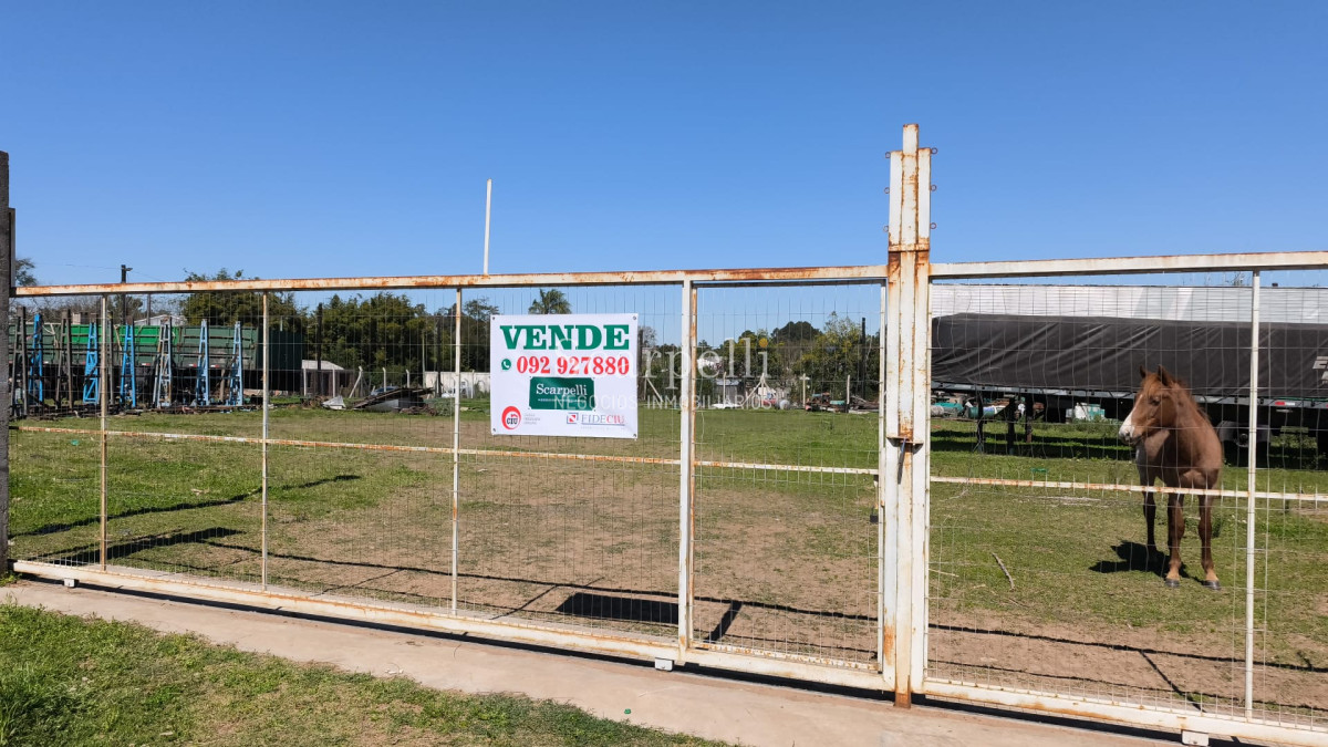 Terreno ID.50492 - Venta 2 padrones Terreno esquina con frente calle Umberto Umpierrez