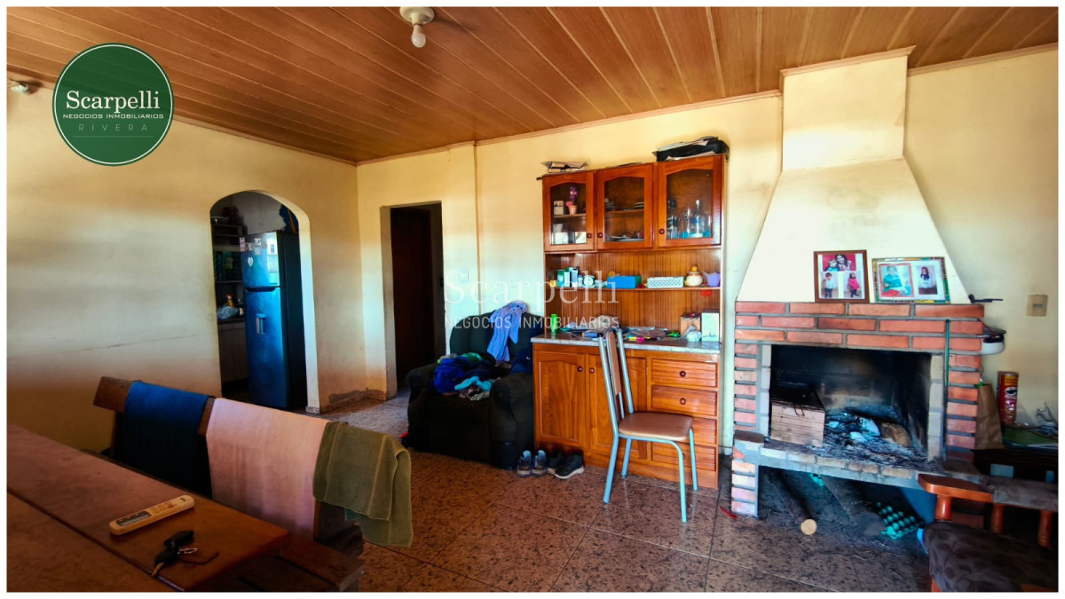 Terreno ID.50625 - Venta Terreno 2100 m2 Villa Sara Rivera Casa y Gran Galpón prox. Piedra Furada