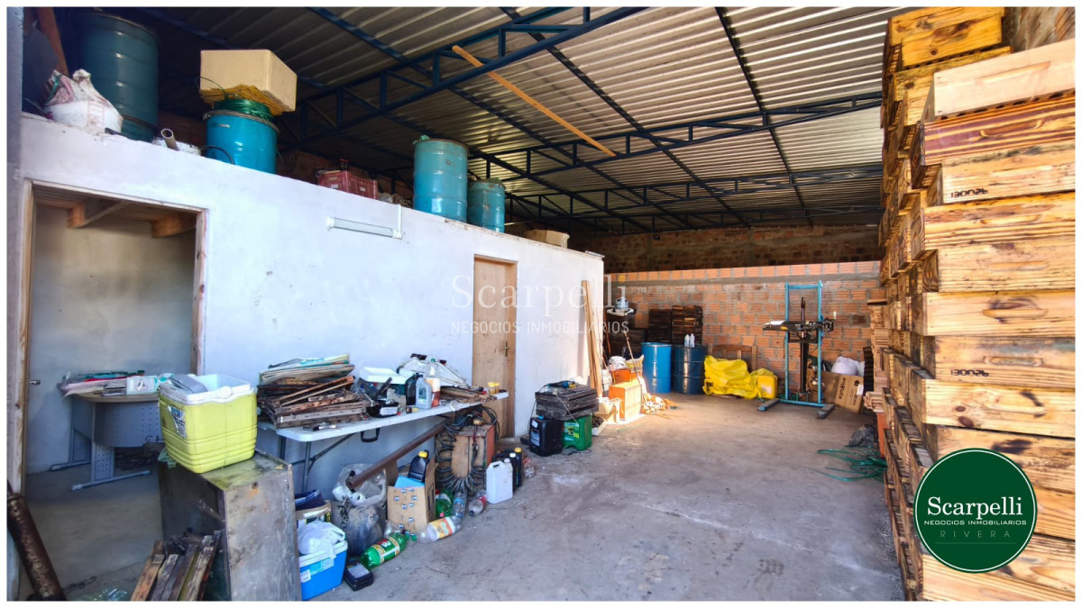 Terreno ID.50625 - Venta Terreno 2100 m2 Villa Sara Rivera Casa y Gran Galpón prox. Piedra Furada