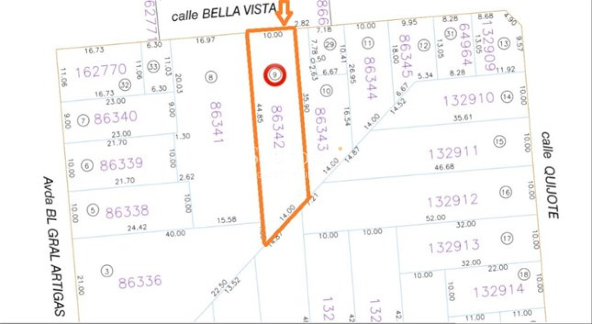 Terreno ID.50 - Venta Terreno La Blanqueada Con Altura  Amparado Bajo Ley V