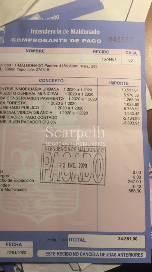 Terreno ID.28439 - 3 Interesantes Opciones de Terrenos muy bien Ubicados en Punta del Este: 31 Mansa, Jardines de Córdoba & Golf.-