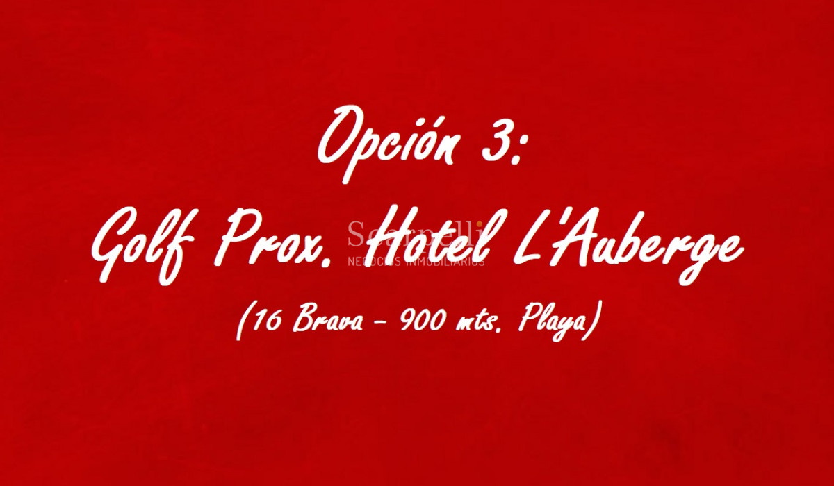 Terreno ID.28439 - 3 Interesantes Opciones de Terrenos muy bien Ubicados en Punta del Este: 31 Mansa, Jardines de Córdoba & Golf.-