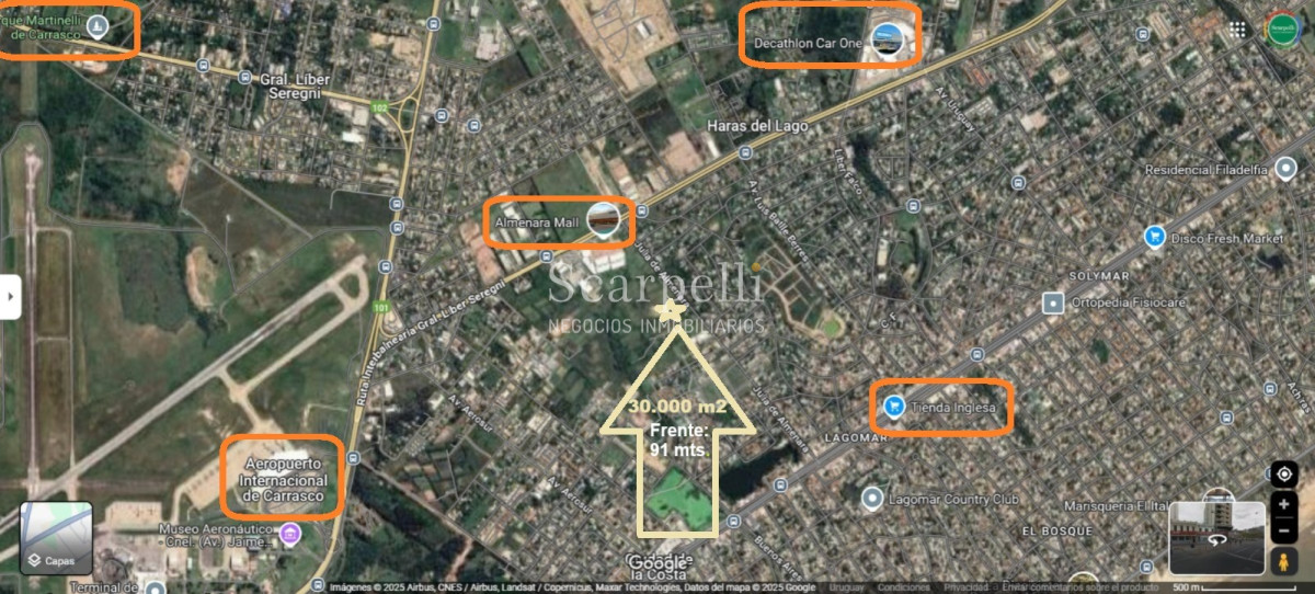 Terreno ID.50423 - VENTA CHACRA IMPORTANTE TERRENO UBICACIÓN ESTRATÉGICA EN PLENO DESARROLLO