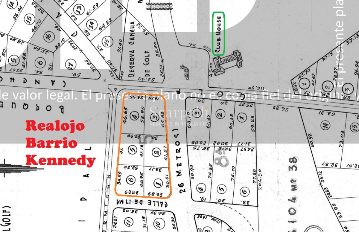 Terreno ID.40012 - Sensacional Terreno frente al Club de Golf de Punta del Este Ideal Barrio Privado, Clínicas, Insitutos, Centro Comercial, etc...