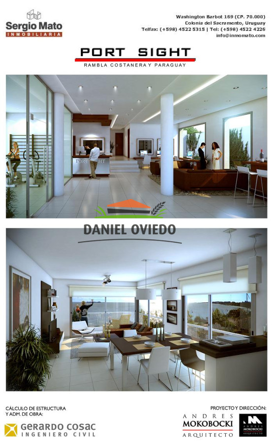 Apartamento ID.187 - Apartamento en venta a estrenar ubicado en Rambla Costanera, edificio Port Sight.