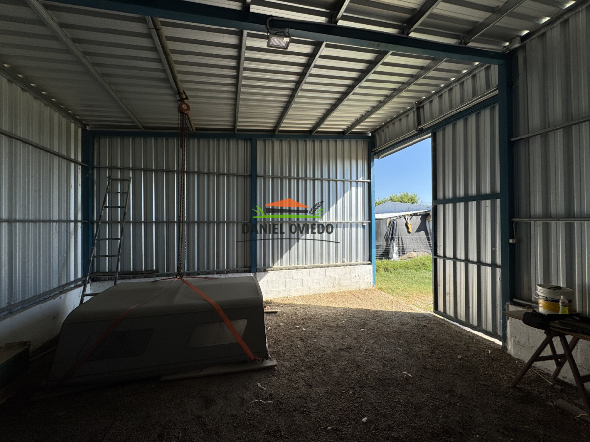 Galpón ID.346 - Terreno con galpón en Ecilda Paullier - Cerrado y cercado - Ideal inversion o vivienda