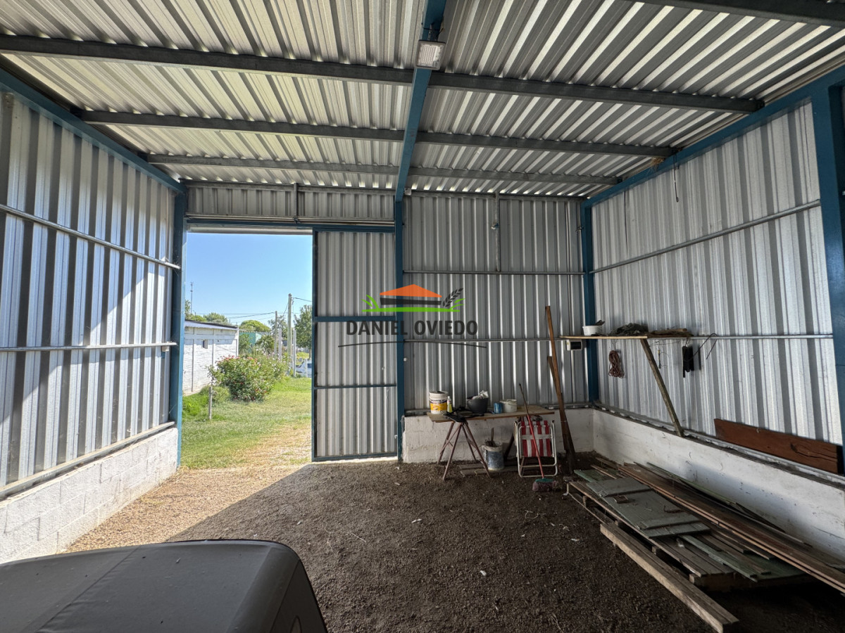 Galpón ID.346 - Terreno con galpón en Ecilda Paullier - Cerrado y cercado - Ideal inversion o vivienda