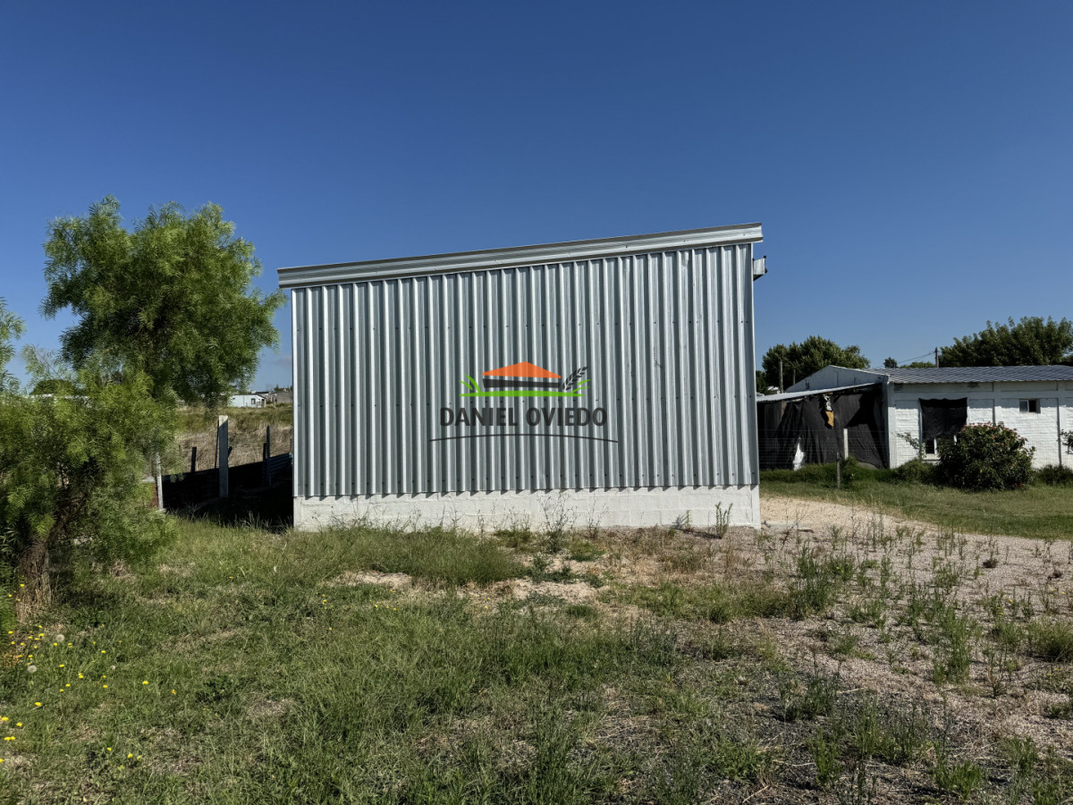 Galpón ID.346 - Terreno con galpón en Ecilda Paullier - Cerrado y cercado - Ideal inversion o vivienda