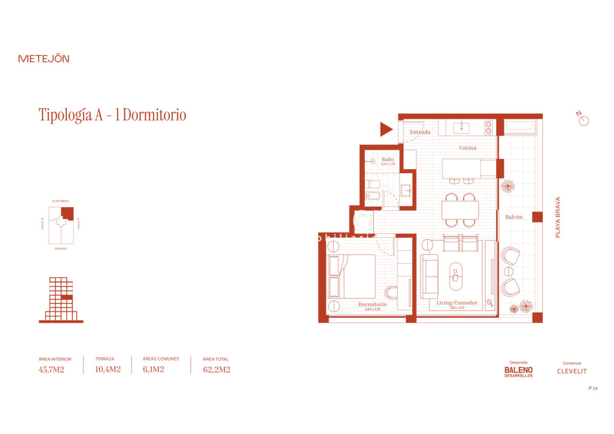 Apartamento ID.4686 - Apto 1 Dormitorio en Península con Vista al Mar 