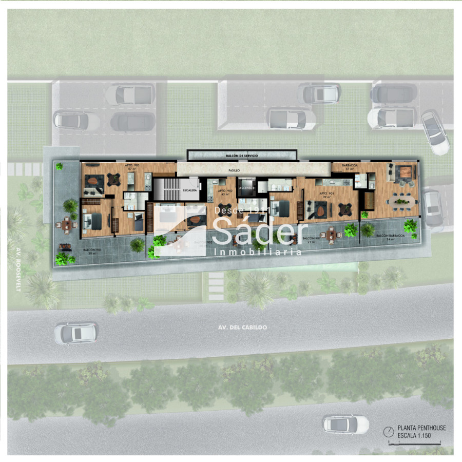 Apartamento ID.4769 - Apto en Pozo 2 Dorm en Pda 21 de Playa Mansa, Vivienda Promovida 