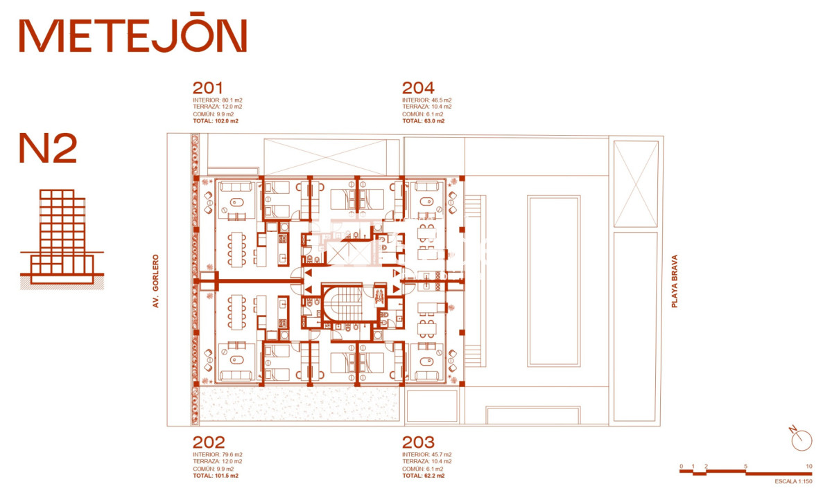 Apartamento ID.4751 - Península de Punta del Este, 2 Dormitorios con Balcón 