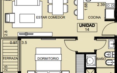 Tu nuevo hogar a pasos de Playa Brava