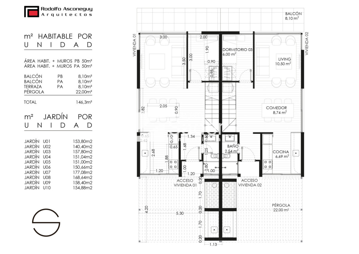 Casa ID.4887 - Casa en Venta en Pinares. 3 Dormitorios en 2 plantas con Parrillero y Jardín Privado 