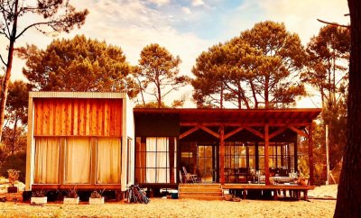Casa moderna en entorno natural