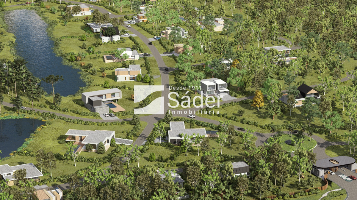 Terreno ID.4603 - Lote de 1062m2 sobre Laguna en Barrio Privado, Pda 22 de Playa Brava 