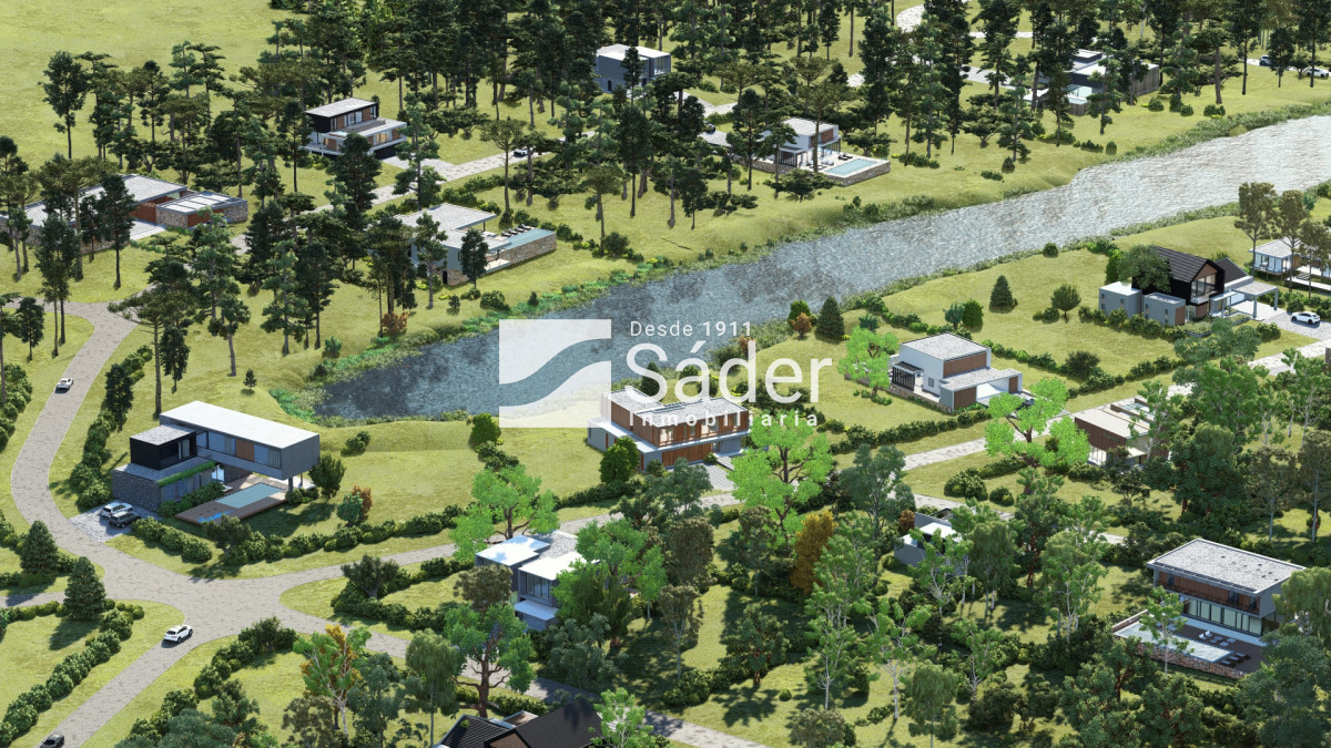 Terreno ID.4603 - Lote de 1062m2 sobre Laguna en Barrio Privado, Pda 22 de Playa Brava 