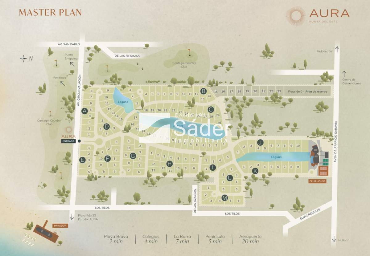 Terreno ID.4562 - Lote en barrio privado, Pda. 22 de Playa Brava 