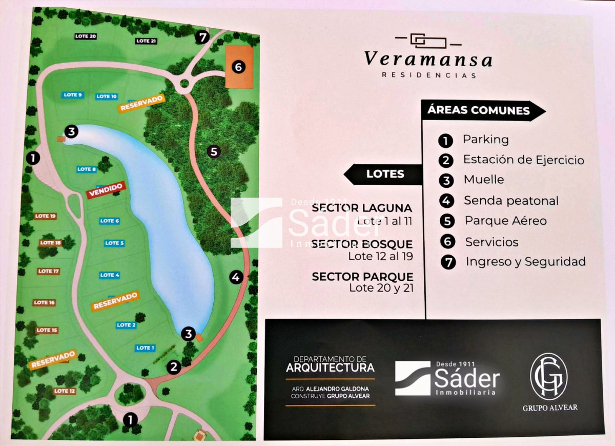 Terreno ID.3778 - Lote 2320 m² en Veramansa 