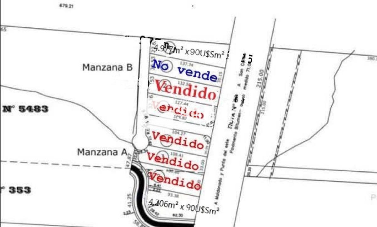 Terreno ID.2842 - Terreno en venta San Carlos 