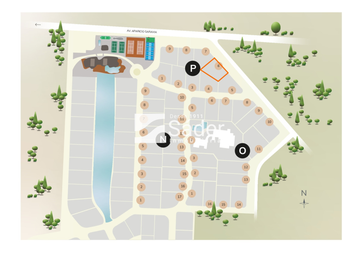 Terreno ID.4562 - Lote en barrio privado, Pda. 22 de Playa Brava 