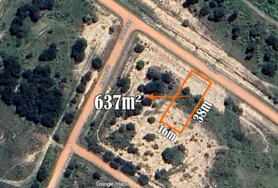 Lote de 637 m² en Sausalito, Maldonado 