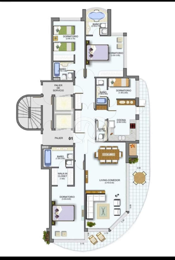 Apartamento ID.327 - Casino Tower