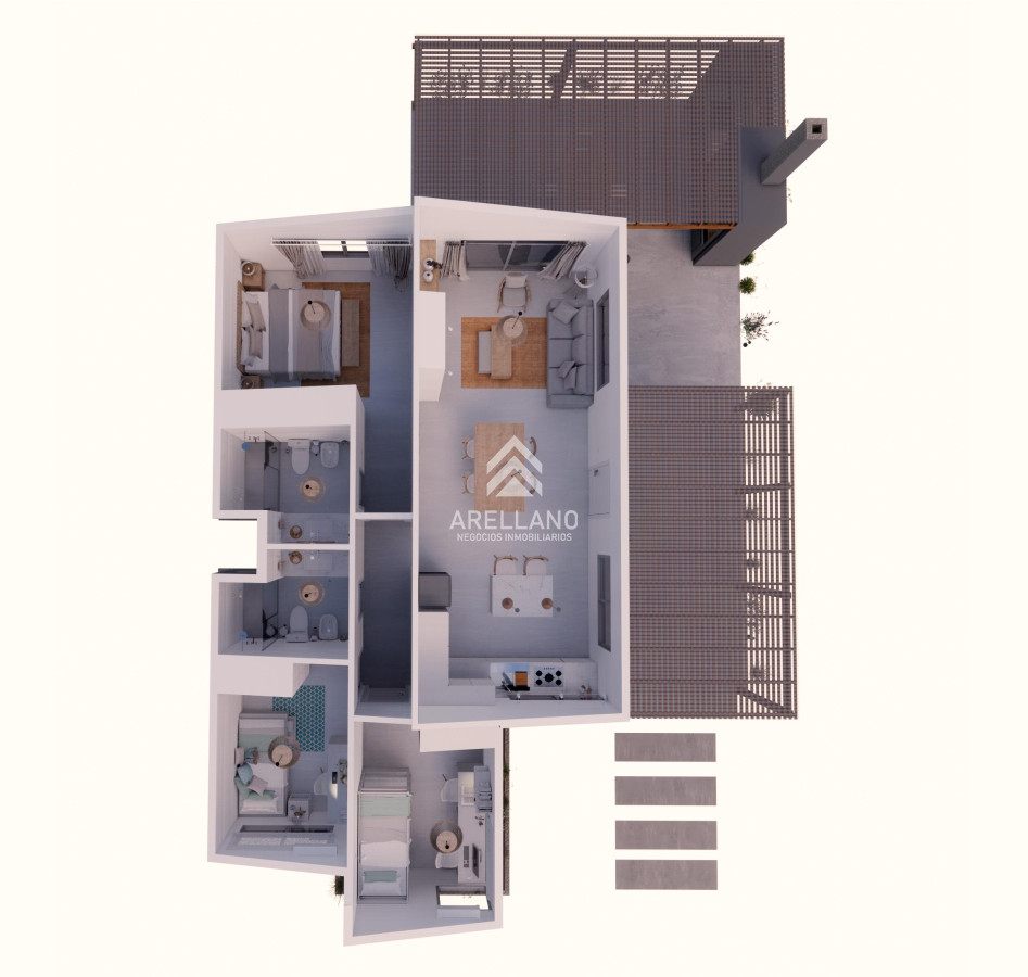 Casa ID.4372 - Casa a estrenar en La Barra. 3 dormitorios y 2 baños