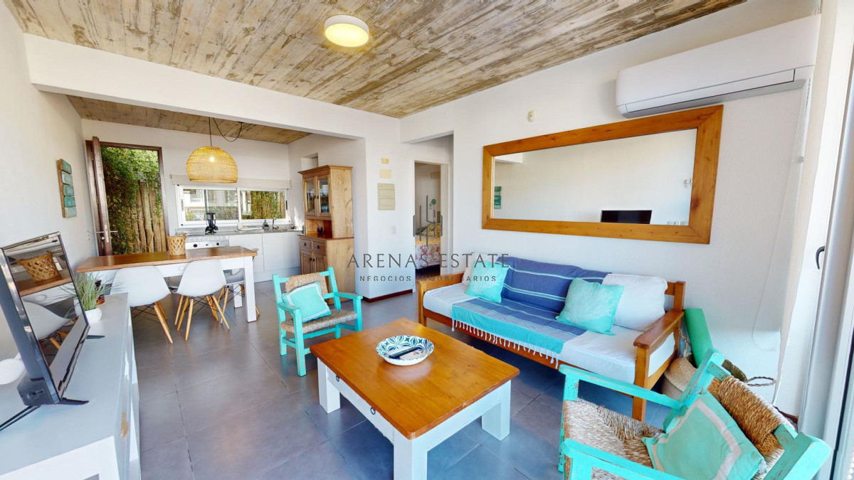Apartamento ID.3078 - Apartamento - Manantiales. 2 dormitorios, patio y parrillero