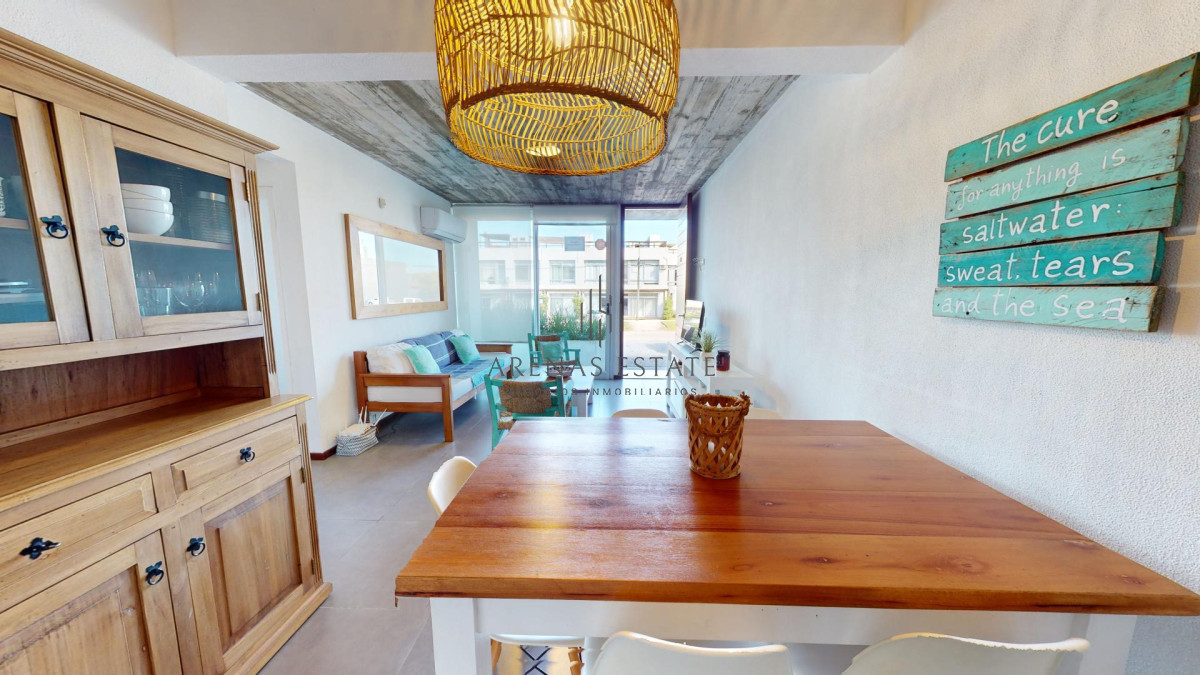 Apartamento ID.3078 - Apartamento - Manantiales. 2 dormitorios, patio y parrillero