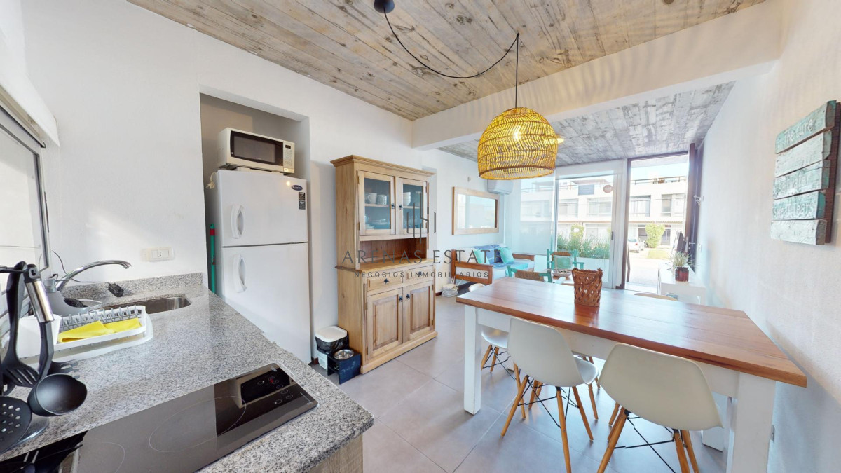 Apartamento ID.3078 - Apartamento - Manantiales. 2 dormitorios, patio y parrillero