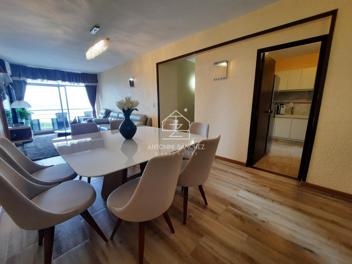 Apartamento ID.1576 - Apartamento - Punta del Este. 3 dormitorios. Vista al mar