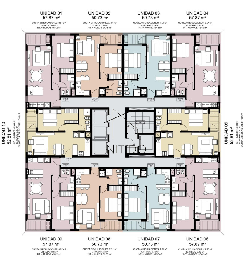 Apartamento ID.253 - Apartamento en Punta del Este. Ocean Drive Country 2. Con garaje