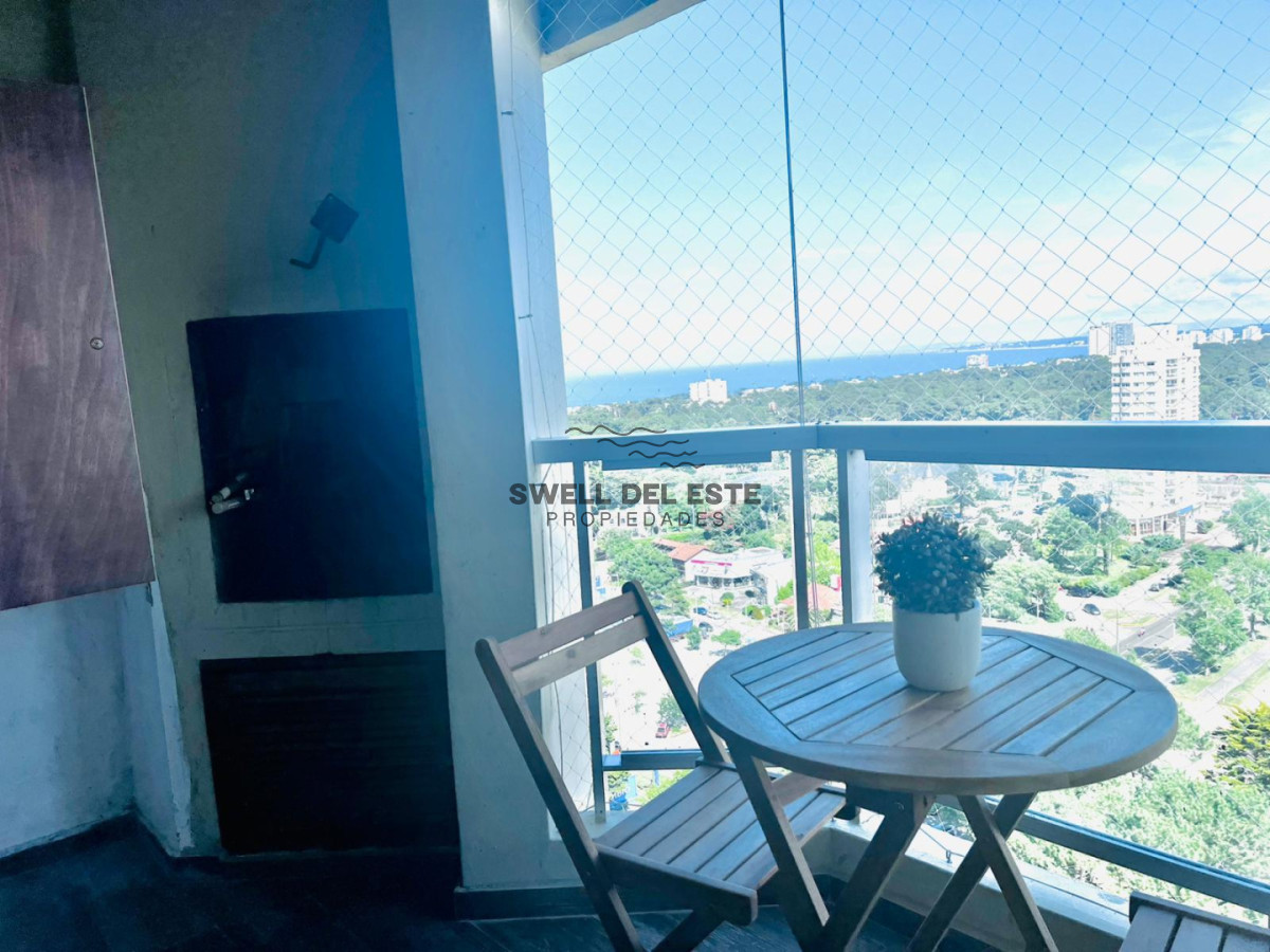 Apartamento ID.306 - Apartamento Punta del Este Vista al Mar con parrillero