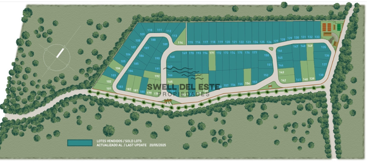 Terreno ID.15 - Terrenos de 1000m2 en barrio privado Playa Brava José Ignacio desde $280.000