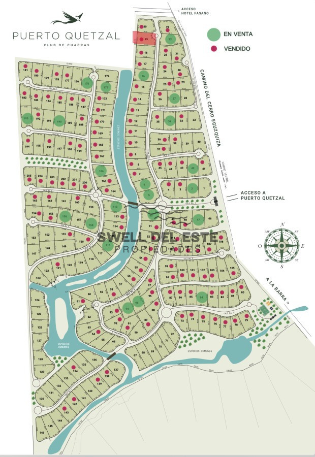Terreno ID.305 - Terreno Lote 19 Puerto Quetzal - Vistas al Bosque