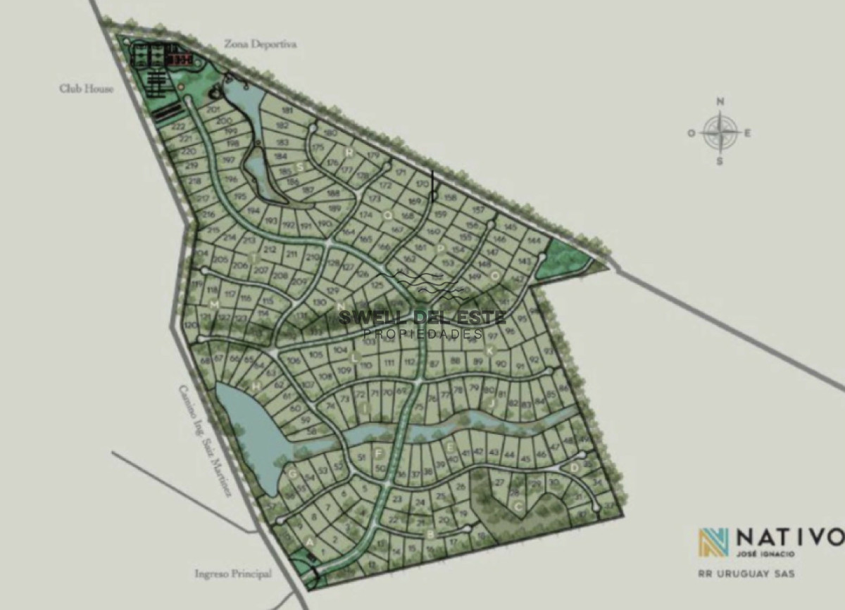 Terreno ID.34 - Terrenos en Barrio privado Nativo a 5 mins de José Ignacio desde 180000